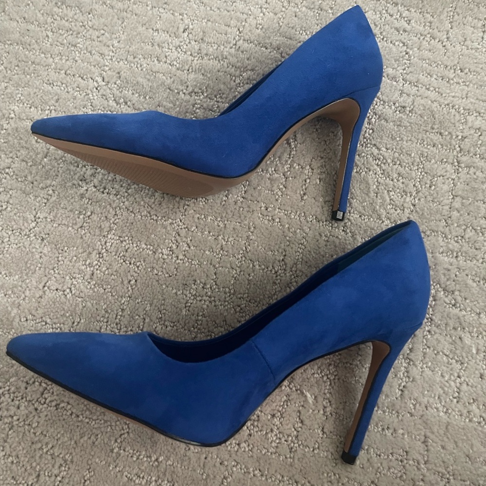 Elegant Blue Stiletto Heels